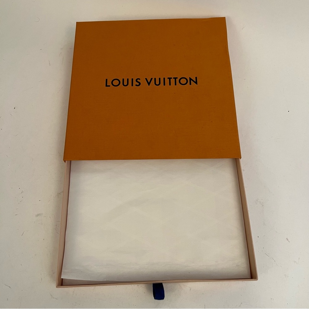 Authentic Louis Vuitton LV Slide Out Gift Box Empty Box 10X10x1 - Picture 7 of 10